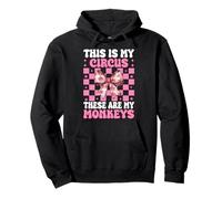 This Is My Circus These Are My Monkeys Carnaval Tent Girl Sudadera con Capucha