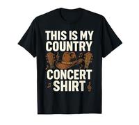 This is My Country - Camisa de Concierto de música Occidental para Guitarras Camiseta