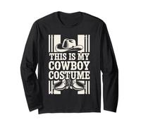 This Is My Cowboy Botas Sombrero Country Western Manga Larga