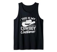 This Is My Cowboy Costume Cute Texas Cowboys Camiseta sin Mangas