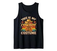 This Is My Cowboy Disfraz Western Hat Boots Rodeo Vintage Camiseta sin Mangas