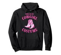 This Is My Cowgirl Costume - Camiseta de Rodeo de Vaquero Occidental para Mujer Sudadera con Capucha
