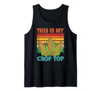 This Is My Crop Top Funny Farmer Farming Maíz Lover Camiseta sin Mangas