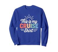 This Is My Cruise Shirt Funny Vacation Party Boats Outfit Sudadera