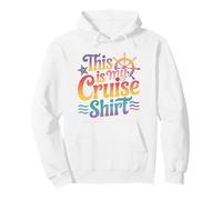 This Is My Cruise Shirt Funny Vacation Party Boats Outfit Sudadera con Capucha