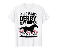 This is My Derby Day Dress Carreras de caballos Equitación Camiseta
