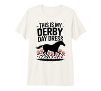 This is My Derby Day Dress Carreras de Caballos Equitación Camiseta Premium