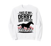 This is My Derby Day Dress Carreras de Caballos Equitación Sudadera