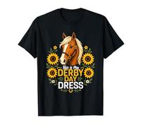 This Is My Derby Day Vestido Girasol Carreras De Caballos Camiseta