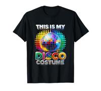 This Is My Disco Disfraz Rainbow Mirror Ball Party Dance Camiseta