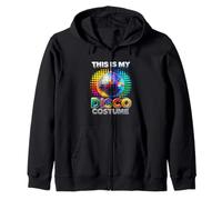 This Is My Disco Disfraz Rainbow Mirror Ball Party Dance Sudadera con Capucha