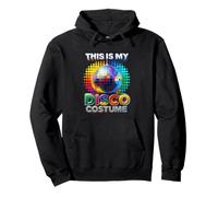 This Is My Disco Disfraz Rainbow Mirror Ball Party Dance Sudadera con Capucha