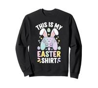 This is my Easter Shirt Videojuego Bunny Eggs Gamer Kids Fun Sudadera