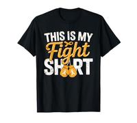 This Is My Fight Shirt Orange Ribbon Awareness Warrior Camiseta