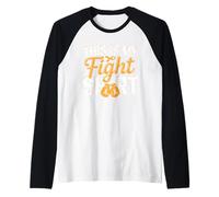 This Is My Fight Shirt Orange Ribbon Awareness Warrior Camiseta Manga Raglan