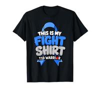 This Is My Fight Shirt T1D Warrior Concientización sobre la Diabetes Camiseta