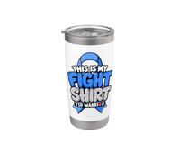 This Is My Fight Shirt T1D Warrior Concientización sobre la diabetes Vaso térmico de acero inoxidable de doble pared