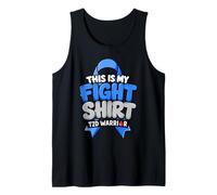 This Is My Fight Shirt T2D Warrior Concientización sobre la Diabetes Camiseta sin Mangas