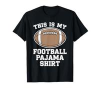 This Is My Football - Camiseta de Pijama Divertida para Dormir Camiseta