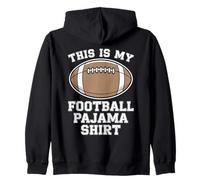 This Is My Football - Camiseta de Pijama Divertida para Dormir Sudadera con Capucha