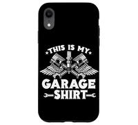 This Is My Garage Shirt Car Guy Reparación de Vehículos Garaje Auto Carcasa para iPhone XR