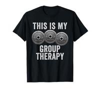 This Is My Group Terapia Pesas Gimnasio Entrenamiento Divertido Camiseta