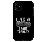 This Is My Group Terapia Pesas Gimnasio Entrenamiento Divertido Carcasa para iPhone 11