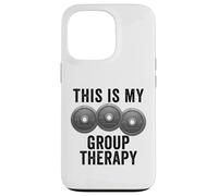This Is My Group Terapia Pesas Gimnasio Entrenamiento Divertido Carcasa para iPhone 13 Pro
