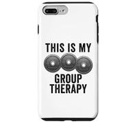 This Is My Group Terapia Pesas Gimnasio Entrenamiento Divertido Carcasa para iPhone 7 Plus/8 Plus
