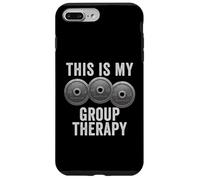 This Is My Group Terapia Pesas Gimnasio Entrenamiento Divertido Carcasa para iPhone 7 Plus/8 Plus