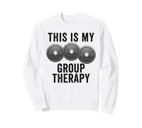 This Is My Group Terapia Pesas Gimnasio Entrenamiento Divertido Sudadera