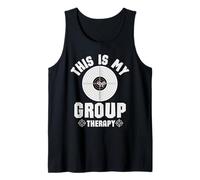 This Is My Group Therapy Cool Pro Gun Range Shooting Lovers Camiseta sin Mangas