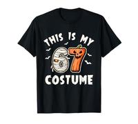 This is My Halloween 67 Costume Number 6 7 Meme Camiseta
