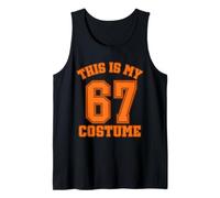This is My Halloween 67 Costume Sports Hummor Gen Z Slang Camiseta sin Mangas