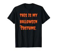 This Is My Halloween Costume Trick Or Treat Witch Hat Funny Camiseta