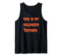 This Is My Halloween Costume Trick Or Treat Witch Hat Funny Camiseta sin Mangas