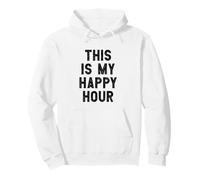 This Is My Happy Hour #Workout Fitness Yoga Sudadera con Capucha