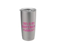 This Is My Happy Hour #workout Vaso térmico de acero inoxidable de doble pared