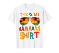 This Is My Hawaiian-Shirt Mujeres Hombres Niños Luau Party Hawaii Camiseta