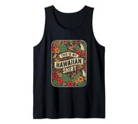 This is My Hawaiian Shirt Tropical Luau Costume Party Hawaii Camiseta sin Mangas