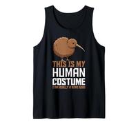 This Is My Human Costume I Am Really A Kiwi Bird Nueva Zelanda Camiseta sin Mangas