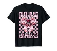 This Is My Human Costume I Am Really A Naked Topo Rat Funny Camiseta