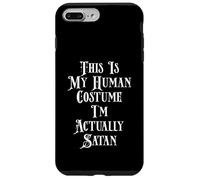 This Is My Human Costume I'm Actually Satan Carcasa para iPhone 7 Plus/8 Plus