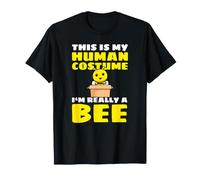 This Is My Human Costume I'm Really A Bee Abeja Camiseta