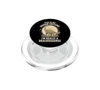 This Is My Human Costume I'm Really A Brachiosaurus PopSockets PopGrip para MagSafe