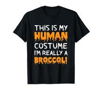 This Is My Human Costume I'm Really A Brócoli Halloween Camiseta