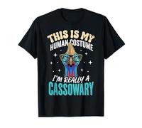 This Is My Human Costume I'm Really A Cassowary Camiseta