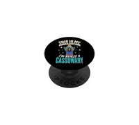 This Is My Human Costume I'm Really A Cassowary PopSockets PopGrip Adhesivo