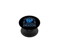 This Is My Human Costume I'm Really A Dragon Funny Dragons PopSockets PopGrip Adhesivo