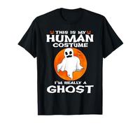 This Is My Human Costume I'm Really A Ghost Halloween Camiseta